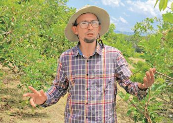 El Centa apoya a productor para diversificar sus cultivos
