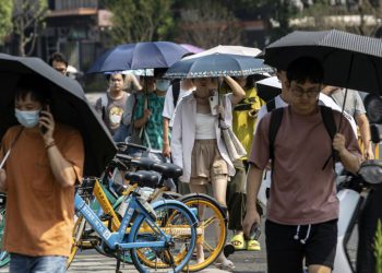Capital de China registra su final de octubre más caliente