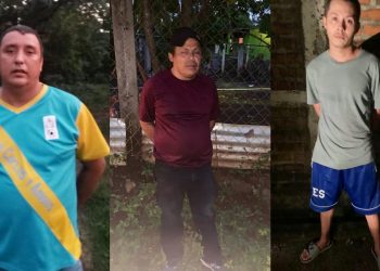 Tres supuestos homicidas son detenidos en Tecoluca, San Vicente