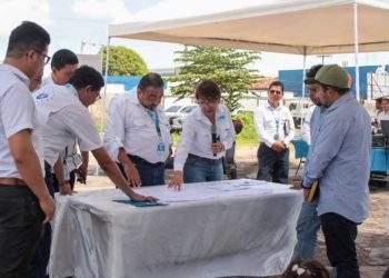 Desarrollan la segunda visita técnica donde harán el mercado de San Miguel