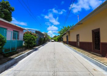 Entregan calles renovadas en San Agustín, Usulután