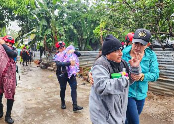 Más de 80 personas fueron evacuadas preventivamente en El Tamarindo, Conchagua