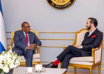 «Tuve una excelente reunión con Nayib Bukele. Hablamos sobre promover la inversión extranjera en El Salvador»: secretario de Estado adjunto Brian Nichols