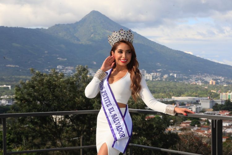 Daniela Miranda, Miss Petite El Salvador 2022. (Foto: Edison González/Diario El Salvador)