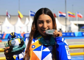 Ivonne Nóchez: «Me siento muy feliz por estar acá y ganando esta medalla contra campeones del mundo»