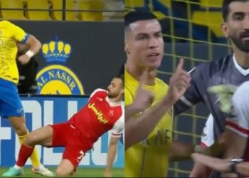 Cristiano Ronaldo negó un penal a su favor