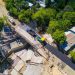 Inicia pavimentación del nuevo puente que construyó el MOP en la avenida El Bálsamo, Soyapango