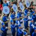 Banda El Salvador llena de música y magia las calles del Centro Histórico de San Salvador