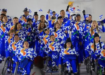Salvadoreños ondearon nuestra bandera en Parapanamericanos Santiago 2023