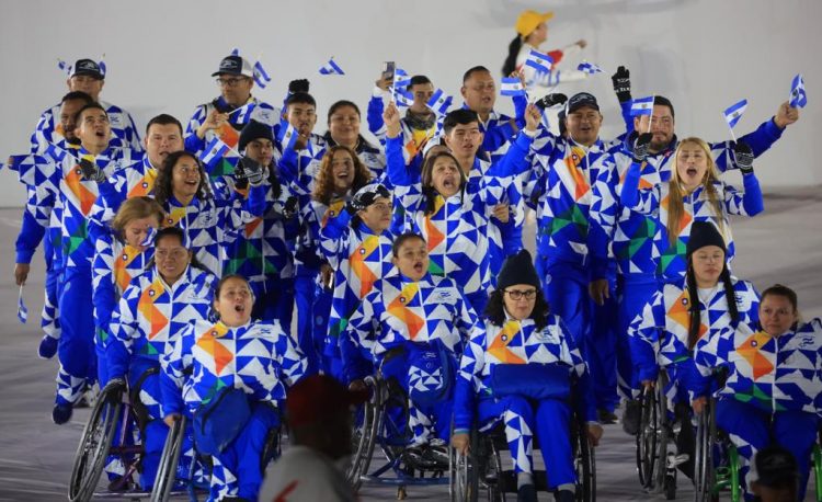 Los atletas nacionales vivieron al máximo la inauguración de los Juegos Parapanamericanos Santiago 2023. Fotos/INDES