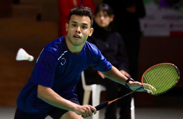 El badmintonista Uriel Canjura ganó el Torneo Internacional Surinam 2023. Foto/INDES