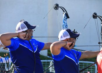 ¡El primer oro para El Salvador lo han ganado Roberto Hernández y Douglas Nolasco!