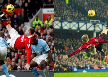 ¡A lo Rooney! Garnacho lidera victoria del Manchester United al Everton con un golazo de chilena