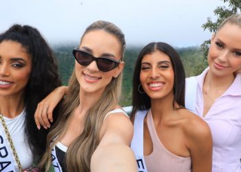 FOTOS: Delegadas de Miss Universo fueron captadas realizando senderismo en El Boquerón