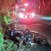 Motociclista impactó contra vehículo particular en calle a los Planes de Renderos