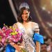 Isabella García-Manzo, Miss El Salvador 2023, felicita a Sheynnis Palacios, ganadora de Miss Universo 2023