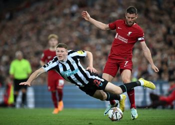 Liverpool-Newcastle, plato fuerte de la 20ª jornada de la Premier League