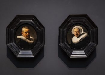 Dos diminutos retratos de Rembrandt expuestos en un museo de Ámsterdam