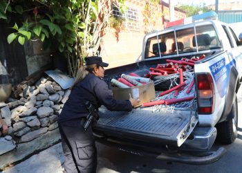 Autoridades decomisan productos pirotécnicos ilegales durante operativo en Ciudad Delgado