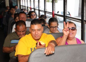 Buses Alegres extienden servicio en temporada de Fin de Año