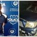 Conductor en estado de ebriedad chocó contra patrulla policial y fue arrestado