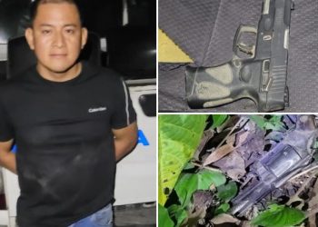 Autoridades capturan a expolicía acusado de homicidio en Santo Tomás