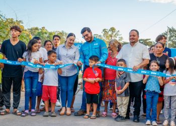 Obras Municipales renueva más de 750 metros de calle en Chapeltique