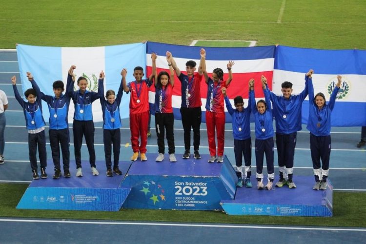 Finalizó con éxito el III Campeonato C.A. U-13 y U-15 de Atletismo. Costa Rica, El Salvador y Guatemala, coparon el podio. Foto/Fedeatletismo
