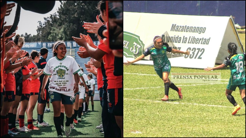 Salvadoreña es campeona en el fútbol de Guatemala