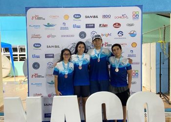 Nadadores con buena cosecha de medallas en República Dominicana