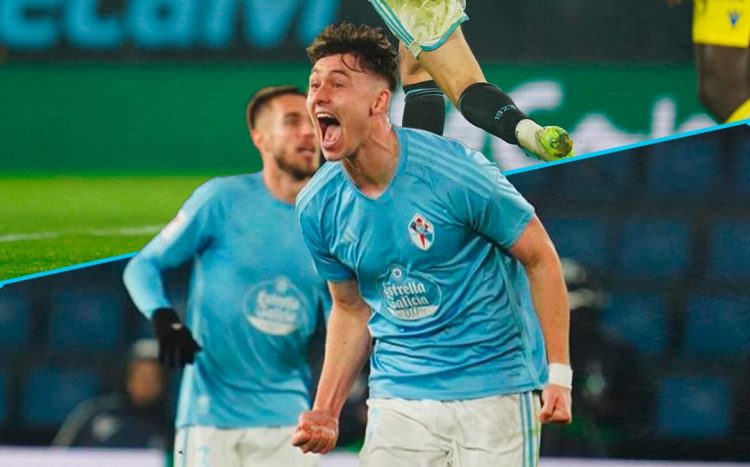 El Celta de Vigo solo pudo empatar 1-1 ante el Cádiz en el cierre de la fecha 15 del campeonato español. Foto/@RCCelta