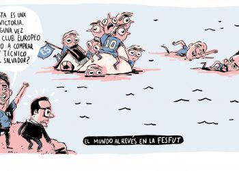 El mundo al revés en la FESFUT