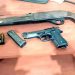 La PNC y FAES capturaron a un pandillero con dos armas de fuego en Ahuachapán