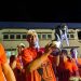 Águila llevó el carnaval con sabor navideño a San Miguel
