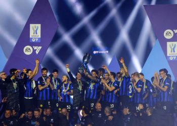 Lautaro Martínez da al Inter su tercera Supercopa de Italia consecutiva
