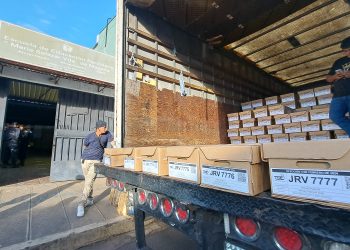 Entregan los paquetes electorales en Ahuachapán