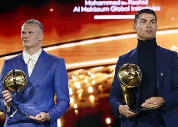 Cristiano Ronaldo y Haaland conquistaron los Globe Soccer Awards 2024