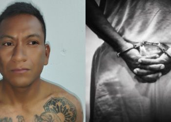 PNC captura a pandillero que trató de cubrir sus tatuajes alusivos a la MS-13