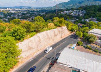 El Fovial finaliza obras de mitigación en calle a Monserrat, San Salvador
