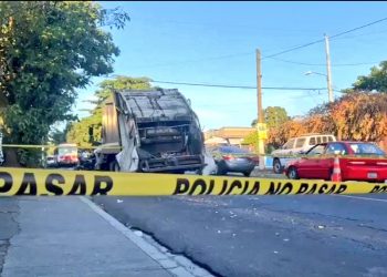 Empleado de recolección de desechos sólidos murió tras ser atropellado en Soyapango