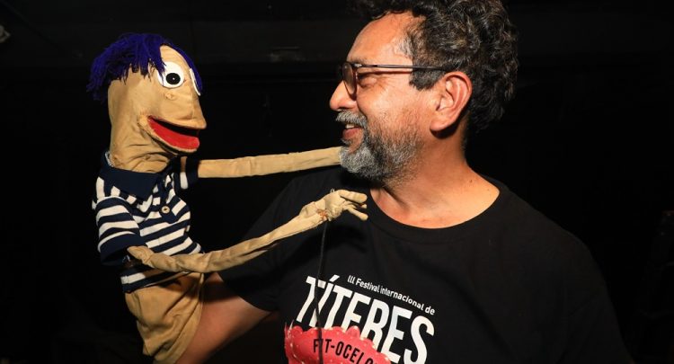 José Amaya, tititritero, director de Ocelot Teatro
