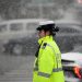 China emite alerta azul por tormentas de nieve