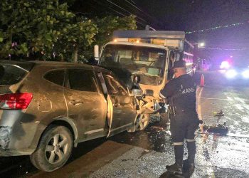 Fuerte accidente de tránsito deja un muerto y dos lesionados en carretera Ruta de Paz, Morazán