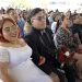 Unas 1,200 parejas mexicanas declaran su amor en boda colectiva durante San Valentín