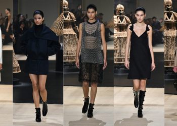 Oda a los años 60 en el desfile Dior de la Semana de la moda femenina