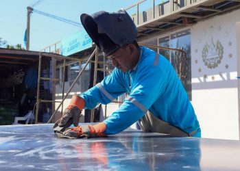 Unidad de salud tiene un 80 % de avance en San Emigdio, La Paz