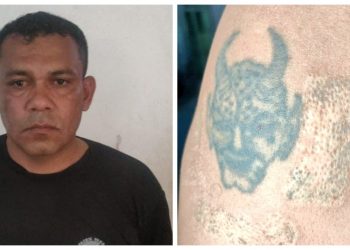 Pandillero quemó su piel para ocultar sus tatuajes alusivos a terroristas pero fue capturado