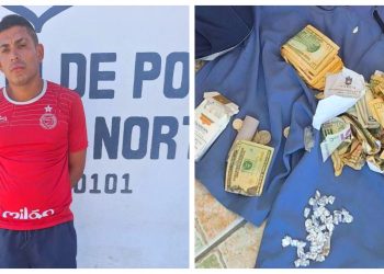 Rápida acción policial permite captura de asaltante de más de $2,000 en Santa Ana