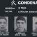 Extorsionistas de Mejicanos condenados a 15 años de cárcel