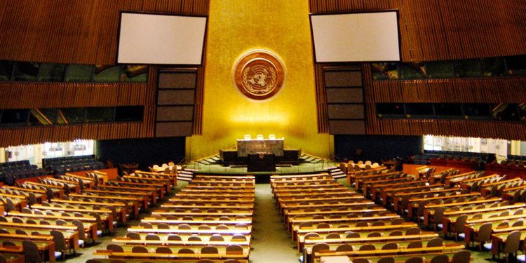 ONU Sala Plenaria AHM